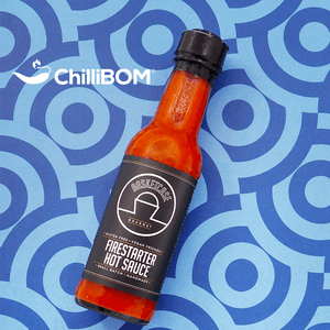 Basketcase Firestarter Hot Sauce available in the ChilliBOM Red Box Autumn 2020