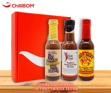 ChilliBOM Red Box Spring 2020 Small Axe Peppers The Chilli Chick Dirty Dick's