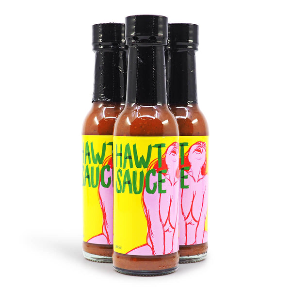 Hawt Sauce by Derek's Hot Sauce 150ml ChilliBOM Hot Sauce Store Hot Sauce Club Australia Chilli Sauce Subscription Club Gifts SHU Scoville group