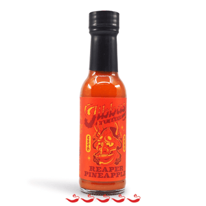 Jibbas Hot Sauce Reaper Pineapple 148ml ChilliBOM Hot Sauce Store Hot Sauce Club Australia Chilli Sauce Subscription Club Gifts SHU Scoville