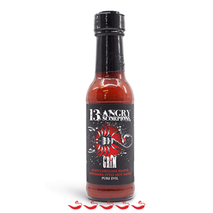 13 Angry Scorpions Grim Hot Sauce 150ml ChilliBOM Hot Sauce Club Australia Chilli Subscription Gifts SHU Scoville