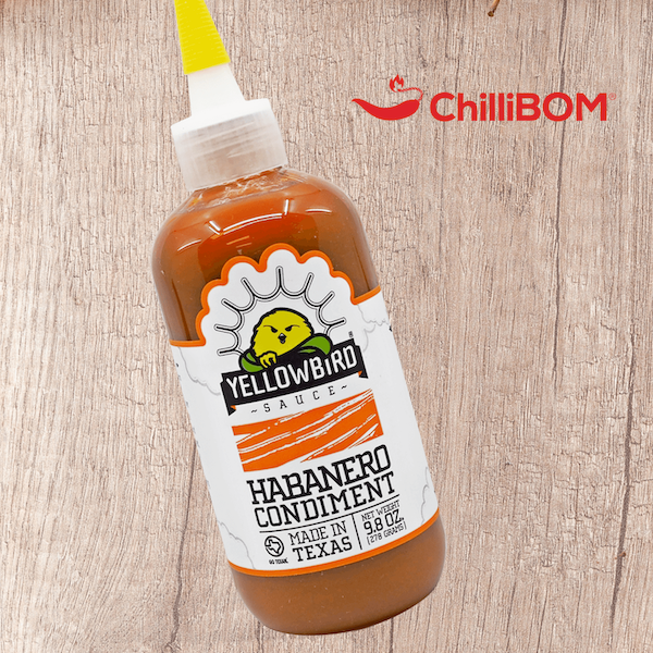 Review Yellowbird Habanero Condiment Chillibom Hot Sauce Club 1279