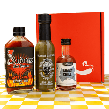 ChilliBOM Red Box Autumn 2024 The Celebrity Chef Edition Andeez Hot Sauce Hot Toddy Sarah Todd Melbourne Hot Sauce