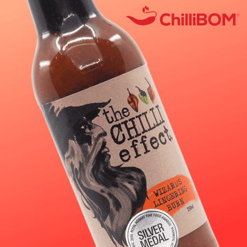 The Chilli Effect Wizard's Lingering Burn ChilliBOM Hot Sauce Club Australia Spring 2019 Red Box