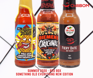 ChilliBOM Red Box Summer 2020 Hot Sauce Club Australia