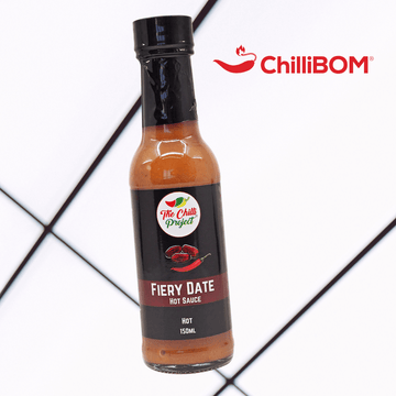 ChilliBOM Red Box Summer 2020 The Chilli Project Fiery Date Hot Sauce