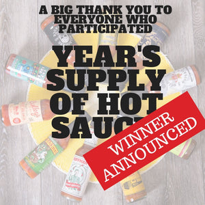 ChilliBOM Hot Sauce Survey Winner Announced