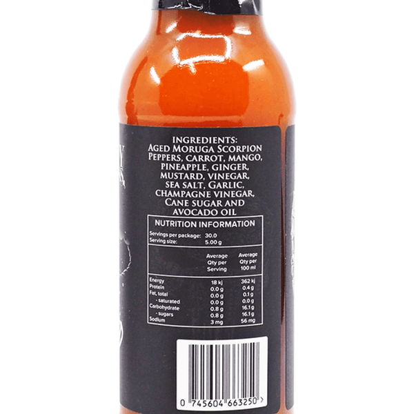 13 Angry Scorpions Contraband Hot Sauce 150ml ChilliBOM Hot Sauce Store Hot Sauce Club Australia Chilli Sauce Subscription Club Gifts SHU Scoville