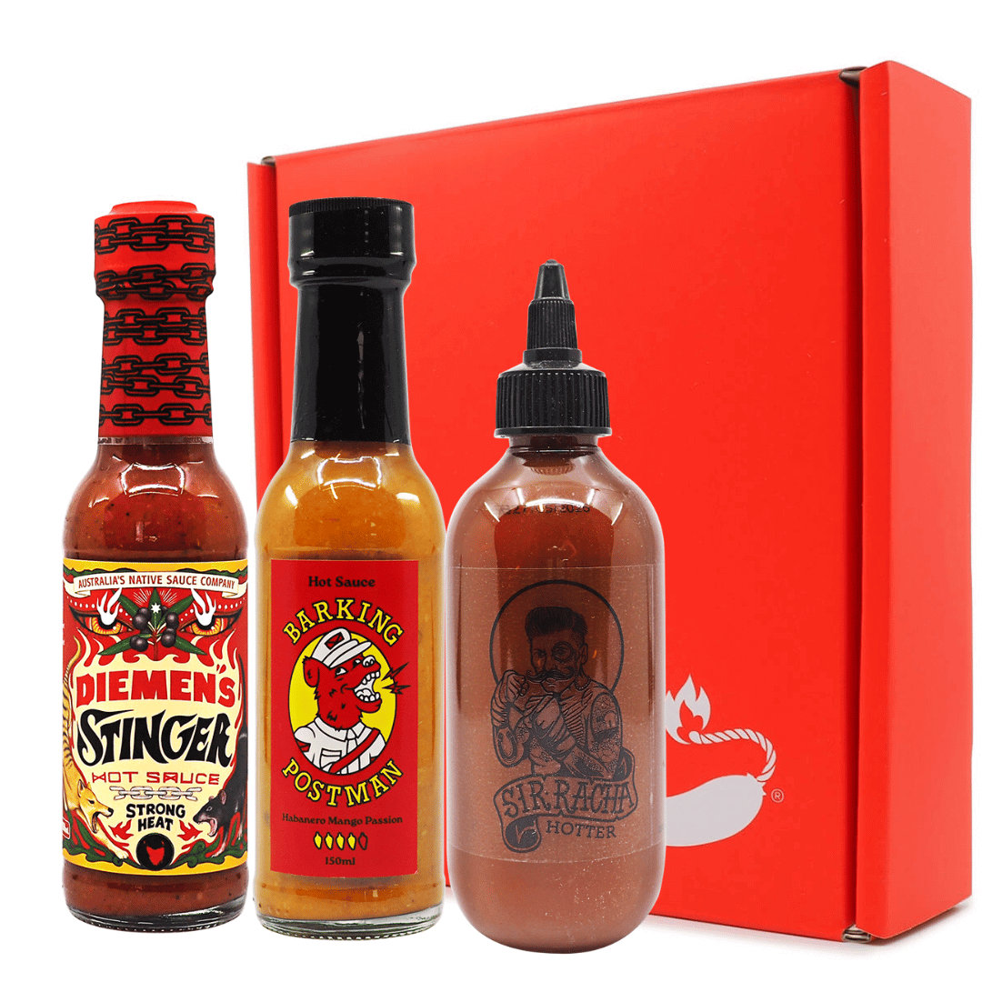 Hot Sauce T Pack Chillibom Hot Sauce Store Australia 8503