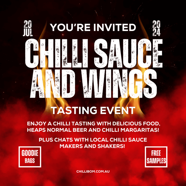 Chilli Sauce & Wings Tasting Event