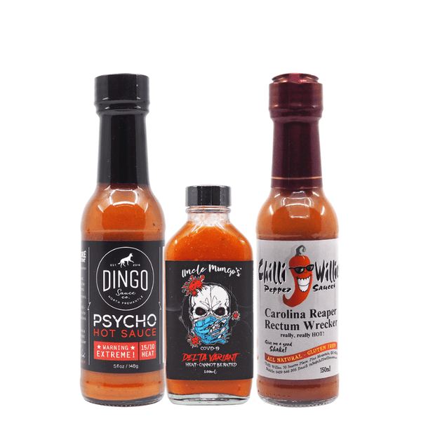 ChilliBOM Shut up and burn bundle buy hot sauce store Australia hot sauce club group