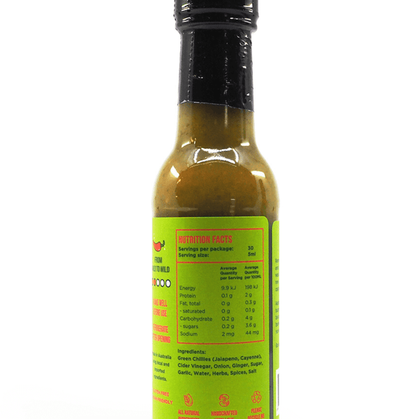 Chilli Central Jalapeño 'Free Spirit' Chilli Sauce 150ml