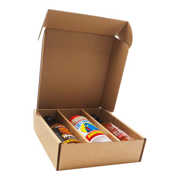 Hot Sauce 3 Bottle Gift Box