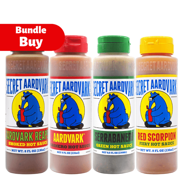 Secret Aardvark hot sauce bundle buy chillibom hot sauce store Australia subscription