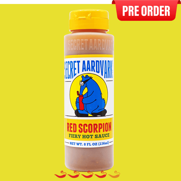 Secret Aardvark Red Scorpion Fiery Hot Sauce 236ml