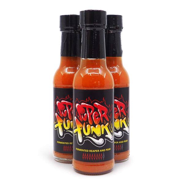  Space Coyote Super Funk Fermented Hot Sauce 150ml ChilliBOM Hot Sauce Store Hot Sauce Club Australia Chilli Sauce Subscription Club Gifts SHU Scoville group