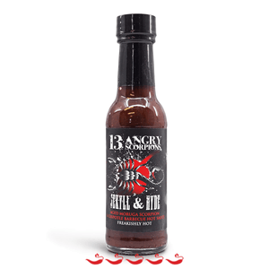 13 Angry Scorpions Jekyll & Hyde Hot Sauce 150ml ChilliBOM Hot Sauce Club Australia Chilli Subscription Gifts SHU Scoville