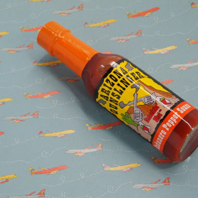 Arizona Gunslinger Habanero Pepper Sauce 148ml stylised ChilliBOM Hot Sauce Club Australia Gifts Chilli Subscription Box