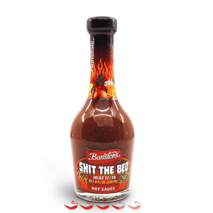 Bunsters Shit the Bed 12/10 Hot Sauce 236ml ChilliBOM Hot Sauce Club Australia Chilli Subscription Gifts SHU Scoville