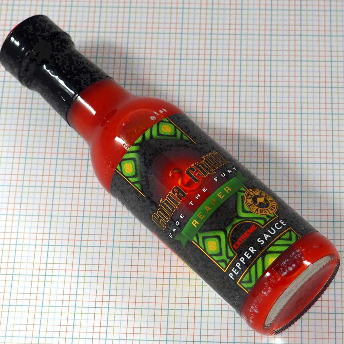 Cobra Chilli Reaper Pepper Sauce Chillibom Hot Sauce 7185