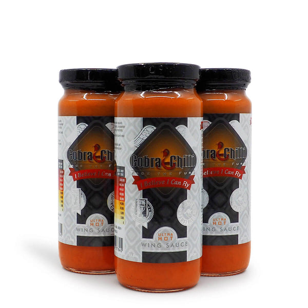 Cobra Chilli Ultra Hot Wing Sauce 350ml ChilliBOM Hot Sauce Store Hot Sauce Club Australia Chilli Sauce Subscription Club Gifts SHU Scoville group
