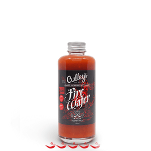 Culley's Limited Edition Firewater 150ml ChilliBOM Hot Sauce Club Australia Chilli Subscription Gifts SHU Scoville