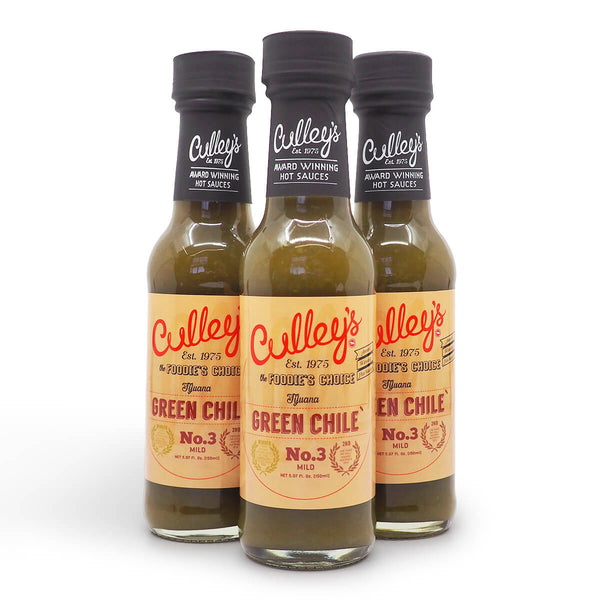 Culley's No3 Tijuana Green Chile Hot Sauce 150ml group ChilliBOM Hot Sauce Club Australia Chilli Subscription Gifts SHU Scoville