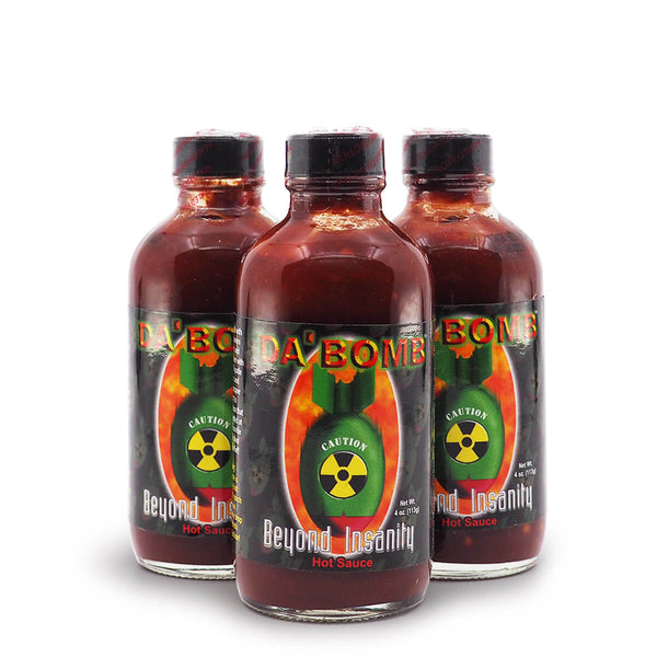 Da Bomb Beyond Insanity ChilliBOM Hot Sauce Store Hot Sauce Club Australia Chilli Subscription Club Gifts SHU Scoville Hot Ones group
