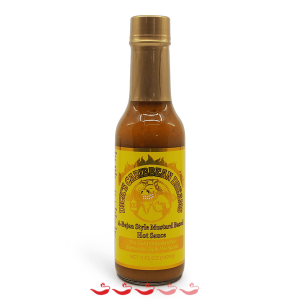 Dirty Dick's Dick's Caribbean Dreams 147ml ChilliBOM Hot Sauce Store Hot Sauce Club Australia Chilli Sauce Subscription Club Gifts SHU Scoville