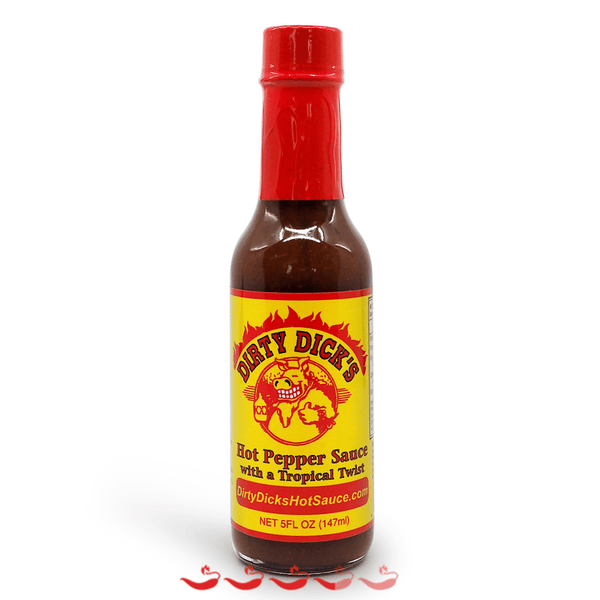 Dirty Dick's Hot Pepper Sauce with Tropical Twist 147ml