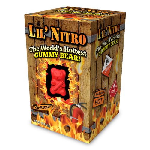 Lil' Nitro The World's Hottest Gummy Bear ChilliBOM Hot Sauce Store Hot Sauce Club Australia Chilli Sauce Subscription Club Gifts SHU Scoville large