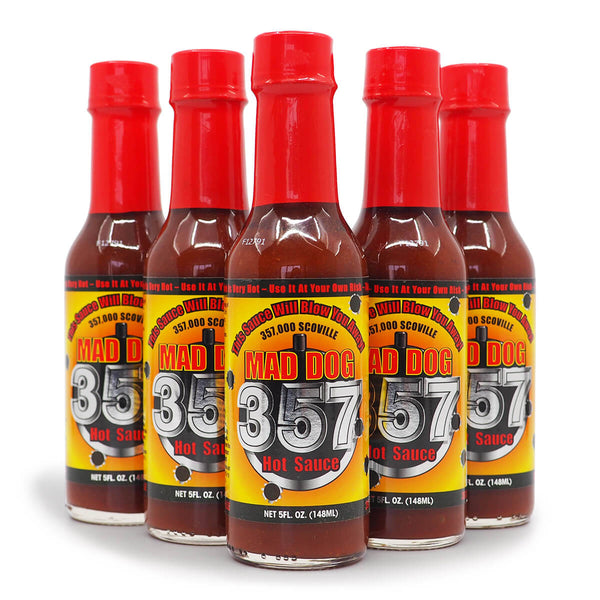 Mad Dog 357 Hot Sauce 148ml ChilliBOM Hot Sauce Store Hot Sauce Club Australia Chilli Subscription Club Gifts SHU Scoville group2