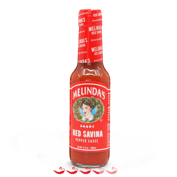 Melinda's Red Savina Pepper Sauce 148ml ChilliBOM Hot Sauce  Store Hot Sauce Club Australia Chilli Subscription Club Gifts SHU Scoville