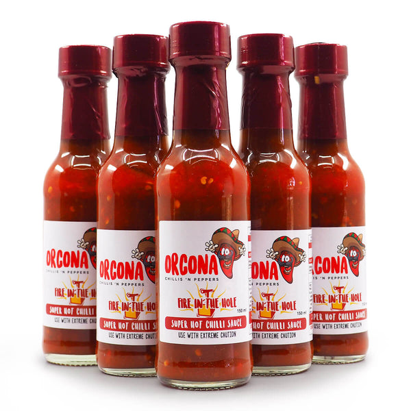 Orcona Fire in the Hole Hot Sauce 150ml group2 ChilliBOM Hot Sauce Club Australia Chilli Subscription Gifts SHU Scoville