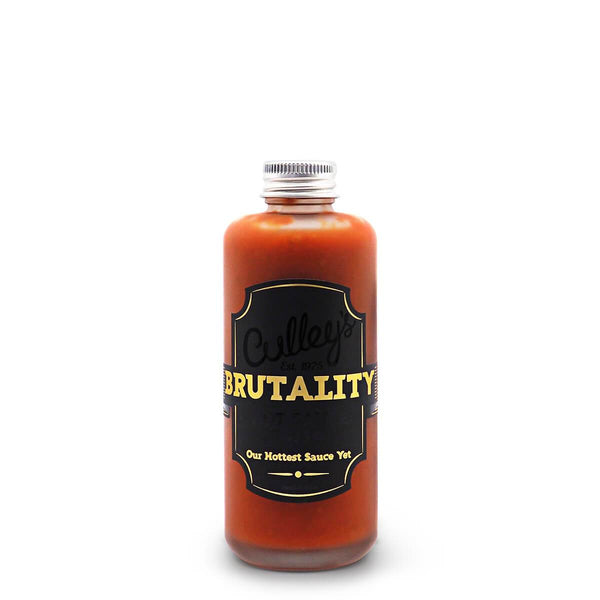 Culley's Brutality Hot Sauce 150ml ChilliBOM Hot Sauce Club Australia Chilli Subscription Gifts SHU Scoville