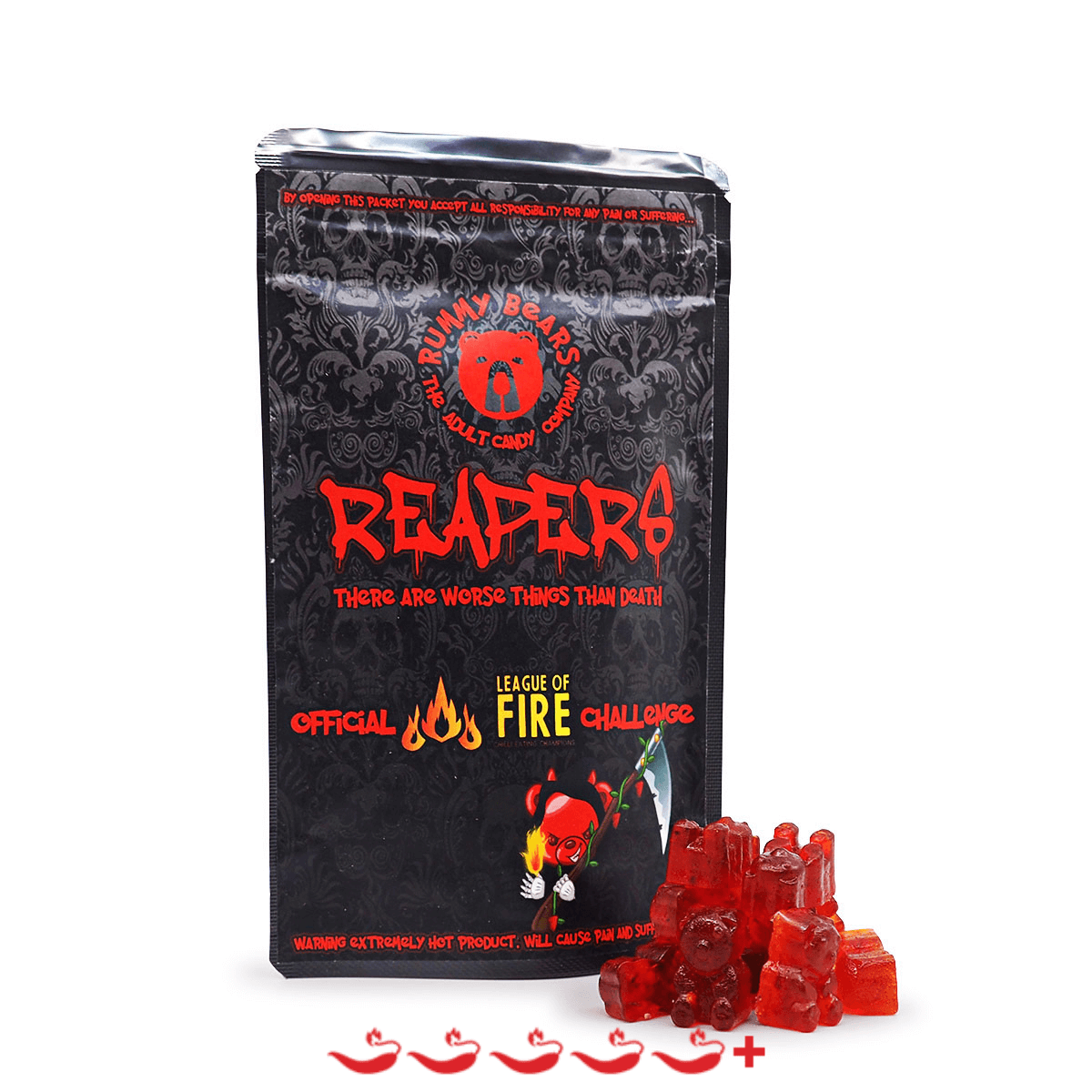 Big Bear Gummy - Carolina Reaper 4/pk
