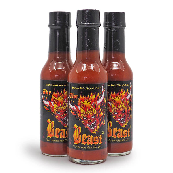 The Beast Hot Sauce 148ml ChilliBOM Hot Sauce  Store Hot Sauce Club Australia Chilli Subscription Club Gifts SHU Scoville group