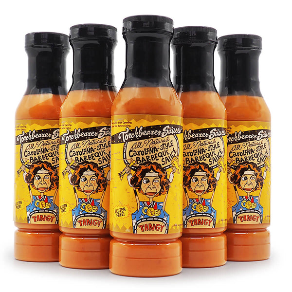 Torchbearer Carolina-Style Barbeque Sauce 340g ChilliBOM Hot Sauce  Store Hot Sauce Club Australia Chilli Subscription Club Gifts SHU Scoville barbecue bbq group2