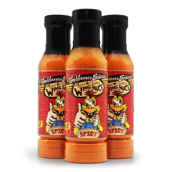 Torchbearer Chipotle Wing Sauce 340g ChilliBOM Hot Sauce Store Hot Sauce Club Australia Chilli Sauce Subscription Club Gifts SHU Scoville group