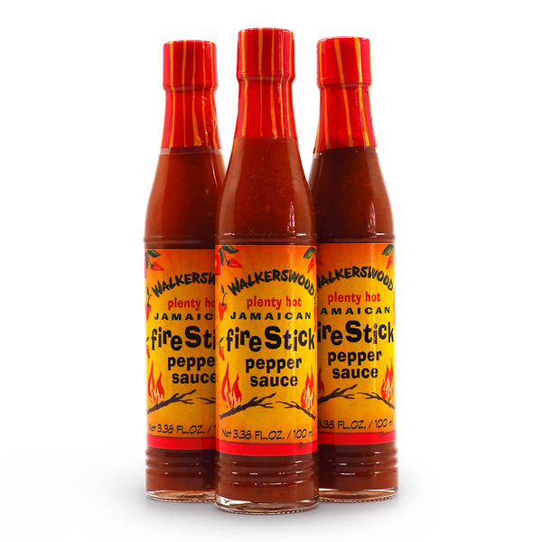 Walkerswood Jamaican Firestick Pepper Sauce 100ml ChilliBOM Hot Sauce Club Australia Chilli Subscription Gifts SHU Scoville group