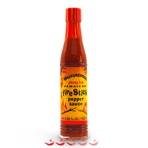 Walkerswood Jamaican Firestick Pepper Sauce 100ml ChilliBOM Hot Sauce Club Australia Chilli Subscription Gifts SHU Scoville
