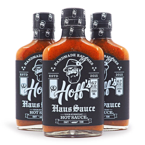 Hoff's Haus Sauce Hot Sauce 200ml ChilliBOM Hot Sauce Store Hot Sauce Club Australia Chilli Sauce Subscription Club Gifts SHU Scoville group