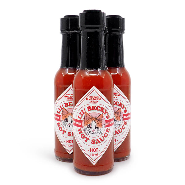 Lil' Becky's Original Hot Sauce 150ml ChilliBOM Hot Sauce Store Hot Sauce Club Australia Chilli Sauce Subscription Club Gifts SHU Scoville group