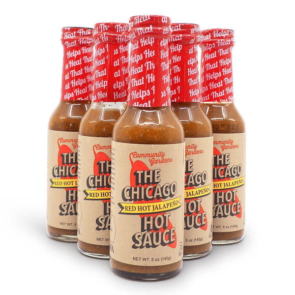 Small Axe Peppers The Chicago Red Hot Jalapeno Hot Sauce 150ml ChilliBOM Hot Sauce Store Hot Sauce Club Australia Chilli Sauce Subscription Club Gifts SHU Scoville sauce mania