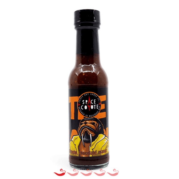 Space Coyote The Walrus Hot Sauce 150ml ChilliBOM Hot Sauce Store Hot Sauce Club Australia Chilli Sauce Subscription Club Gifts SHU Scoville